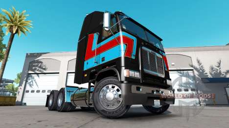 Skin Andre Bellemare on the tractor unit Freight for American Truck Simulator