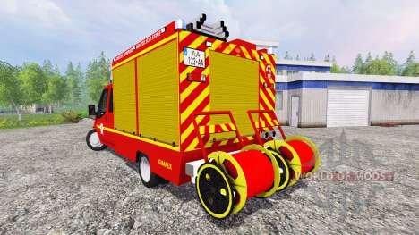 Ford Transit [sapeurs pompiers] for Farming Simulator 2015