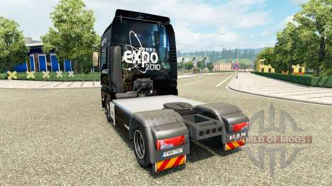 The Stark Expo 2010 skin for MAN trucks for Euro Truck Simulator 2