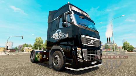 The World of Trucks skin for Volvo truck for Euro Truck Simulator 2