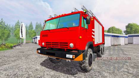 KamAZ-43114 [fire protection] for Farming Simulator 2015