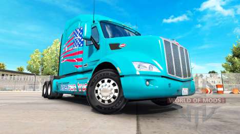 Skin American Truck on Peterbilt truck for American Truck Simulator