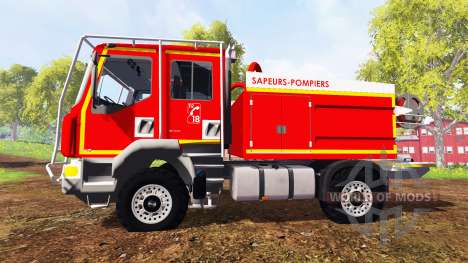 Renault Midlum [sapeurs-pompiers] for Farming Simulator 2015
