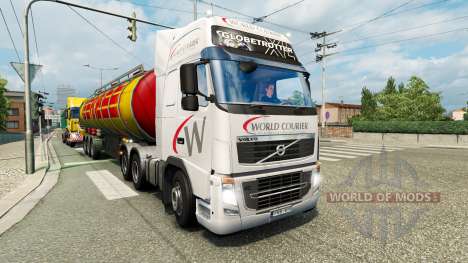 Coloring pages of trucks for traffic v1.1 for Euro Truck Simulator 2