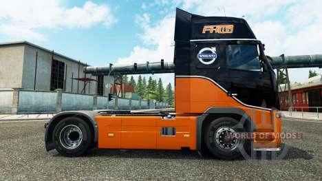 Racing Team skin for Volvo truck for Euro Truck Simulator 2