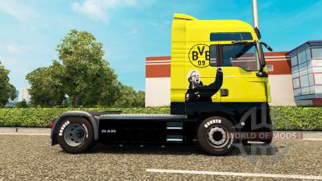 BVB skin for MAN truck for Euro Truck Simulator 2