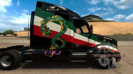 Skin Mexico Peterbilt 579 for American Truck Simulator