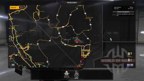 Map Area 51 for American Truck Simulator