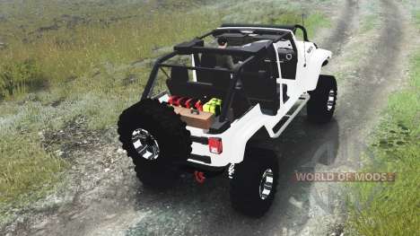 Jeep Wrangler Rubicon White [03.03.16] for Spin Tires