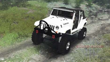 Jeep Wrangler Rubicon White [03.03.16] for Spin Tires