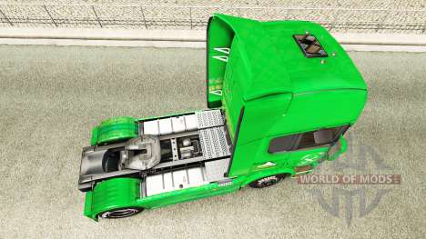 Raiffeisen skin for Scania truck for Euro Truck Simulator 2