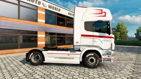 Skin Coppenrath & Wiese v1.1 on the tractor unit for Euro Truck Simulator 2