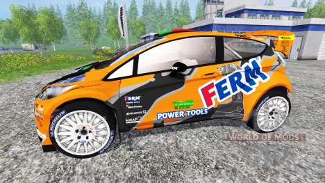 Ford Fiesta WRC for Farming Simulator 2015