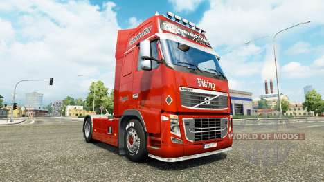 Lognet skin v2.0 for Volvo truck for Euro Truck Simulator 2
