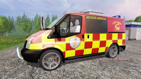 Ford Transit [secours medical] for Farming Simulator 2015