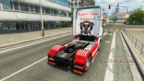 Holland Style skin for Scania truck for Euro Truck Simulator 2