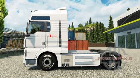 Skin Klaus Bosselmann on the truck MAN for Euro Truck Simulator 2