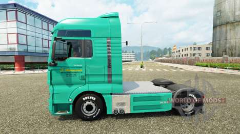 Skin J. Simmerer on the truck MAN for Euro Truck Simulator 2