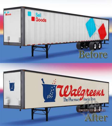 Semi-Walgreens for American Truck Simulator
