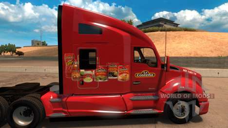 Скин The Coastal для Kenworht T680 for American Truck Simulator