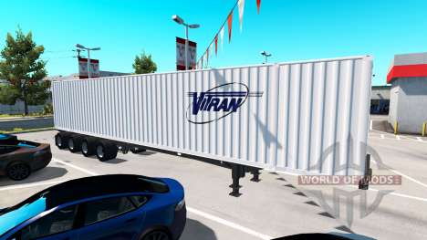 The Semi-Trailer Container 53 for American Truck Simulator