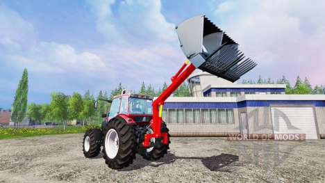 Rear mounted front loader for Farming Simulator 2015