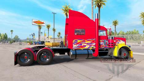 Skin Pick-up truck for the Peterbilt 389 for American Truck Simulator