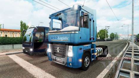 Coloring pages of trucks for traffic v1.1 for Euro Truck Simulator 2