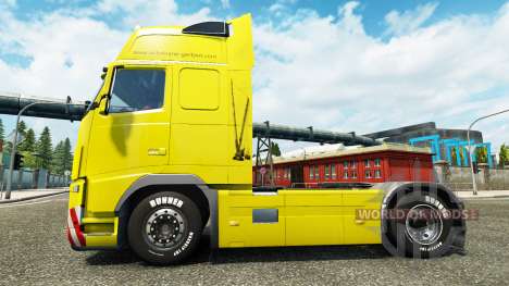 Gertzen Transporte skin for Volvo truck for Euro Truck Simulator 2
