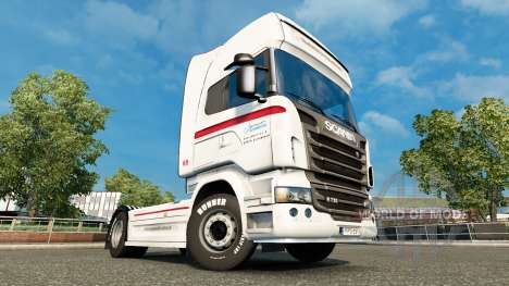 Skin Coppenrath & Wiese on the tractor unit Scan for Euro Truck Simulator 2