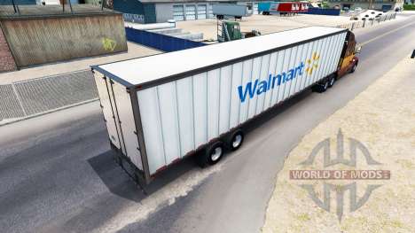 The WalMart Semi-Trailer for American Truck Simulator