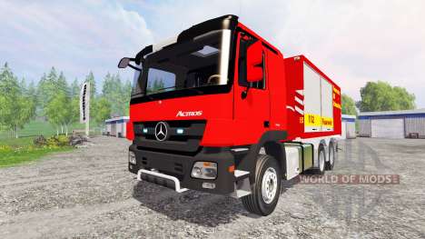 Mercedes-Benz Actros Feuerwehr for Farming Simulator 2015