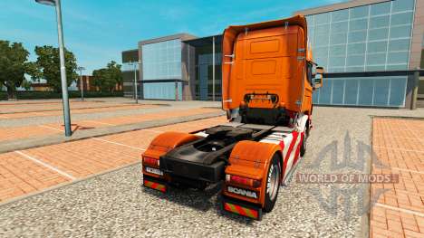 Heavy Transport skin for Scania truck for Euro Truck Simulator 2
