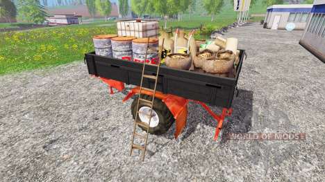 Uniaxial trailer service for Farming Simulator 2015