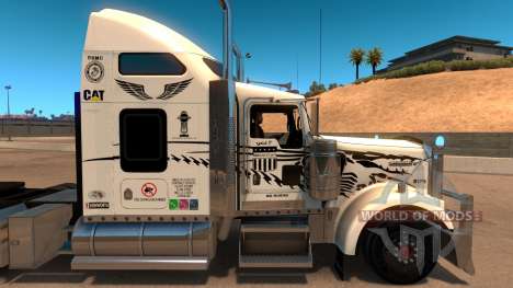 Uncle D Logistics - Master Craft Kenworth W900 S for American Truck Simulator