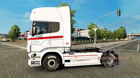 Skin Coppenrath & Wiese on the tractor unit Scan for Euro Truck Simulator 2