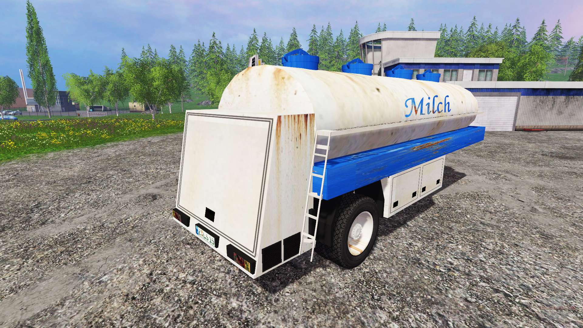 what to do with milk tanks farm simulator 14