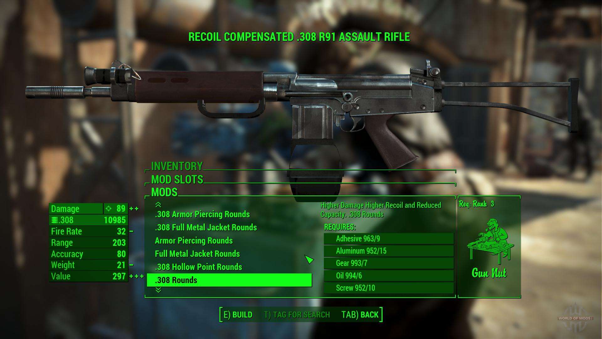 Fallout 4 r91 assault rifle от c1ph3rr фото 10