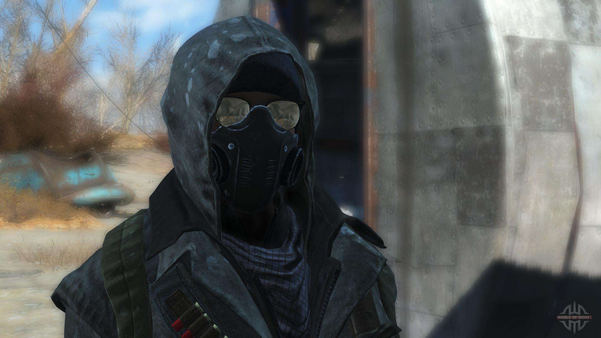 Fallout 4 черный капюшон фото 4