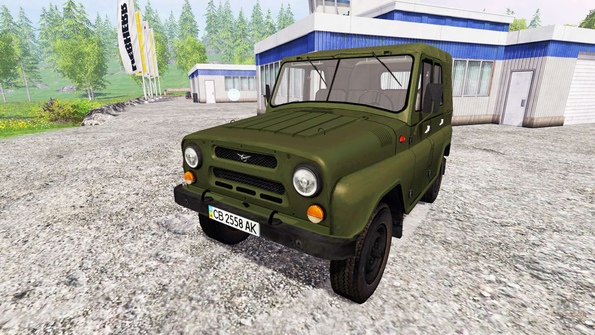 UAZ 31512 For Farming Simulator 2015 UAZ 31512 For Farming Simulator 2015