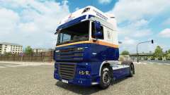 Flensburger Brauerei skin for DAF truck for Euro Truck Simulator 2