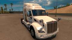 Frozen skin for Peterbilt 579 for American Truck Simulator