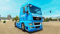 Carstensen skin for MAN truck for Euro Truck Simulator 2