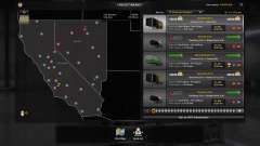 New economy (Klaas Economy Mod - V1.1.11) for American Truck Simulator