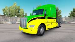 Skin John Deere tractors Peterbilt and Kenworth for American Truck Simulator