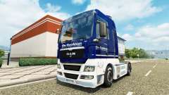 Carstensen skin for MAN truck v2.0 for Euro Truck Simulator 2