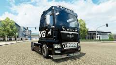Skin MAN V8 truck MAN for Euro Truck Simulator 2