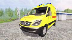 Mercedes-Benz Sprinter Ambulance for Farming Simulator 2015