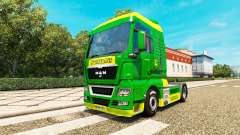 Skin John Deere for MAN trucks for Euro Truck Simulator 2