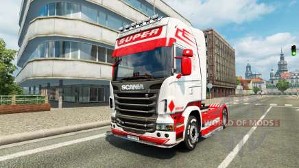 Holland Style skin for Scania truck for Euro Truck Simulator 2